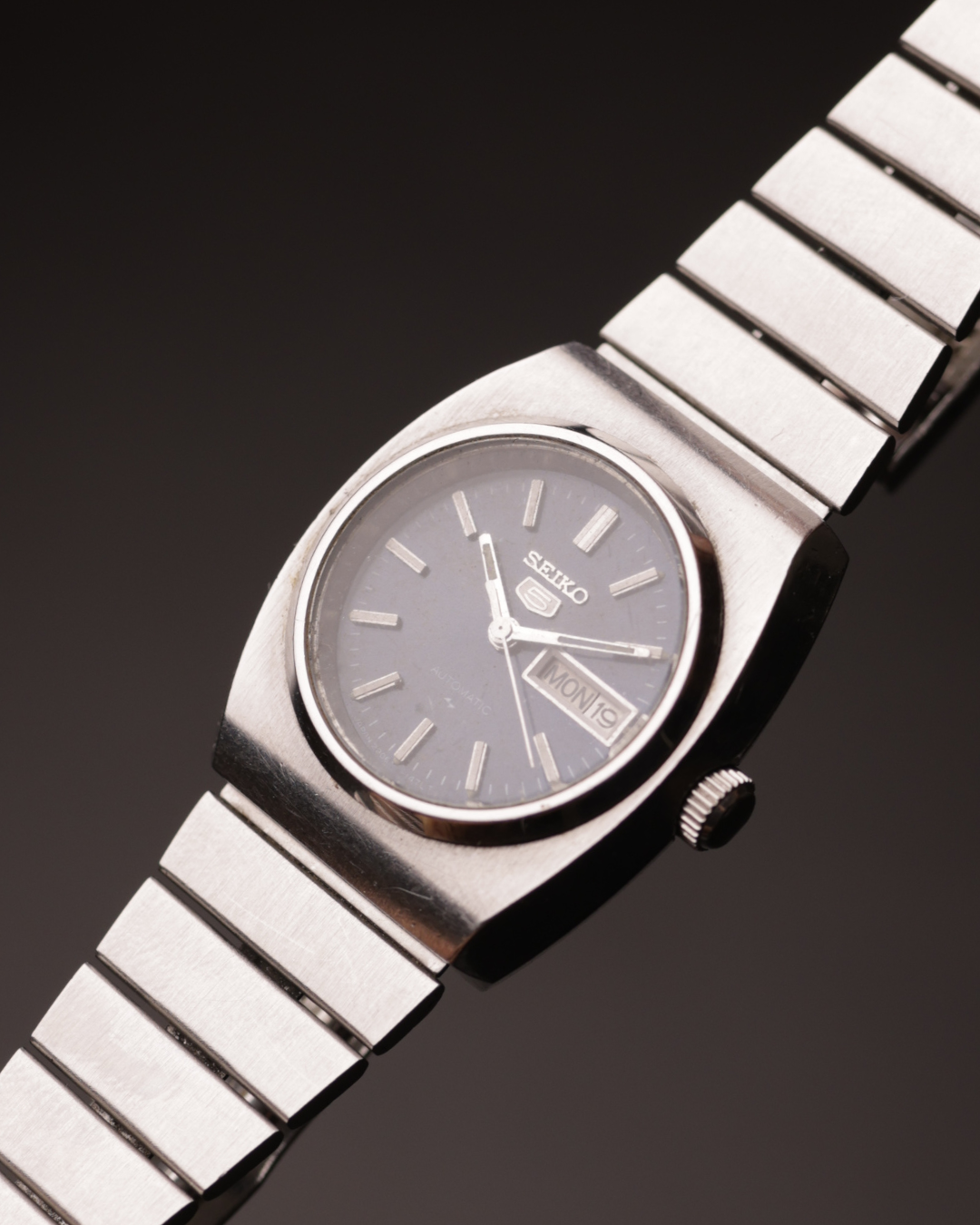 Seiko 5 2206-4050 Vintage Automatic Watch | Japan Made | Day-Date | 1970s