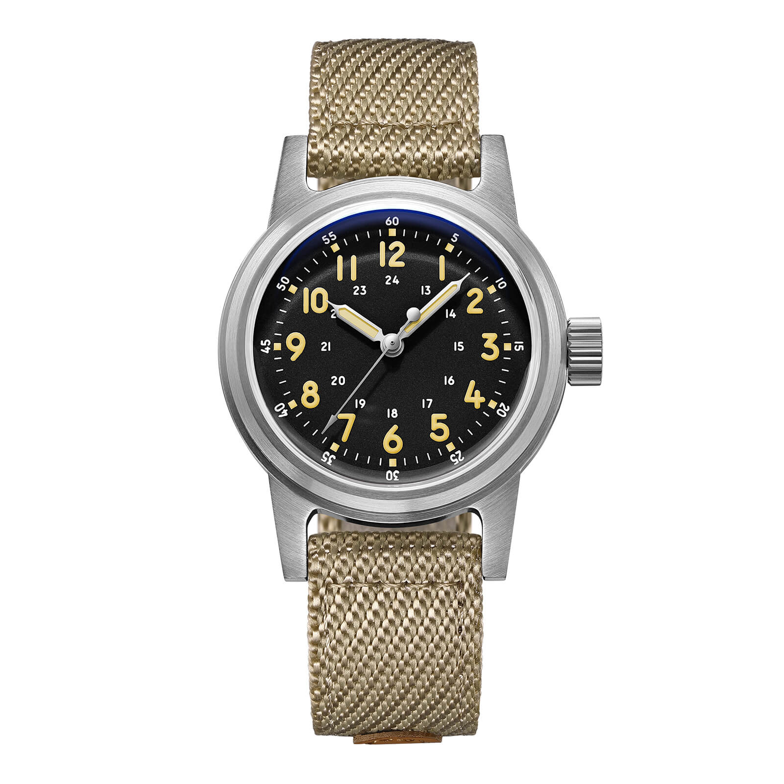 ADDIESDIVE 36mm Vintage Mechanical Watch AD2076