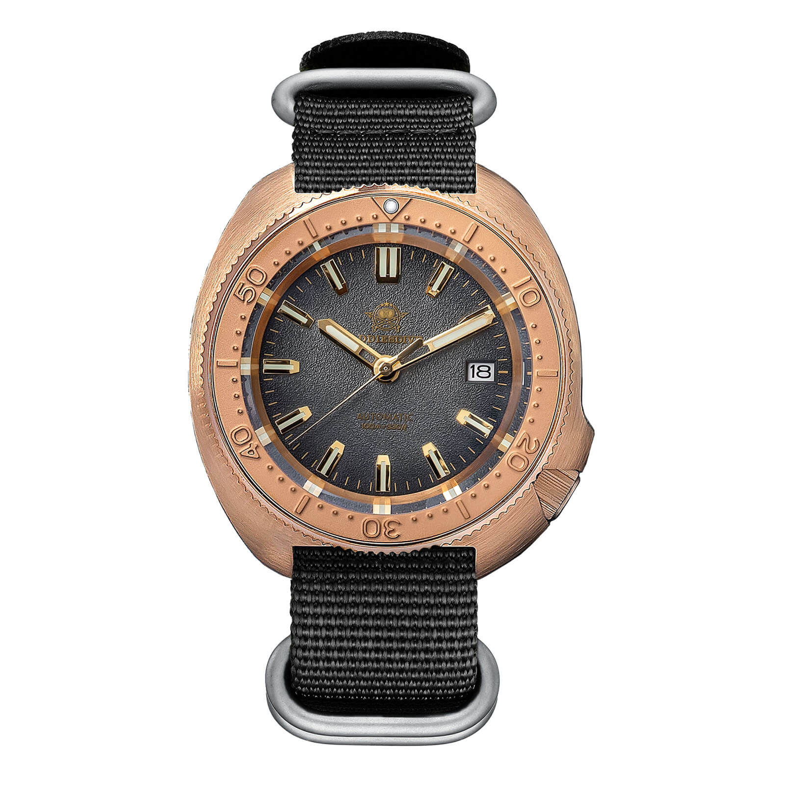 Addiesdive Bronze Captain Willard Automatic Watch AD2097