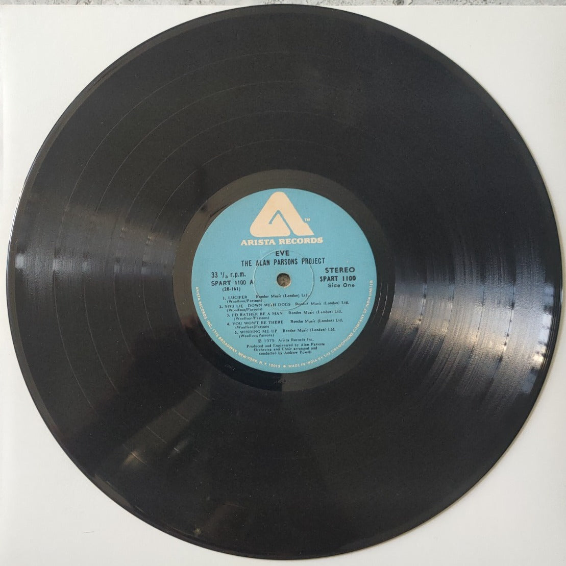 The Alan Parsons Project – Eve (No Cover) (Used Vinyl - VG) HN Marketplace