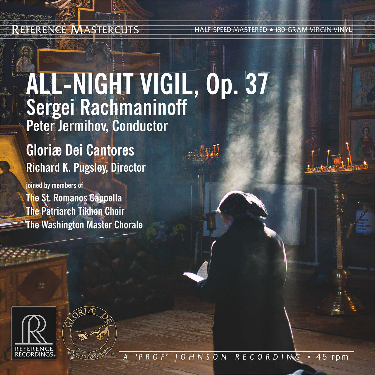 Peter Jermihov, Gloriae Dei Cantores, Sergei Vasilyevich Rachmaninoff – All-Night Vigil, Op. 37 (Reference Recordings) (Half Speed Mastered) (Arrives in 30 Days)