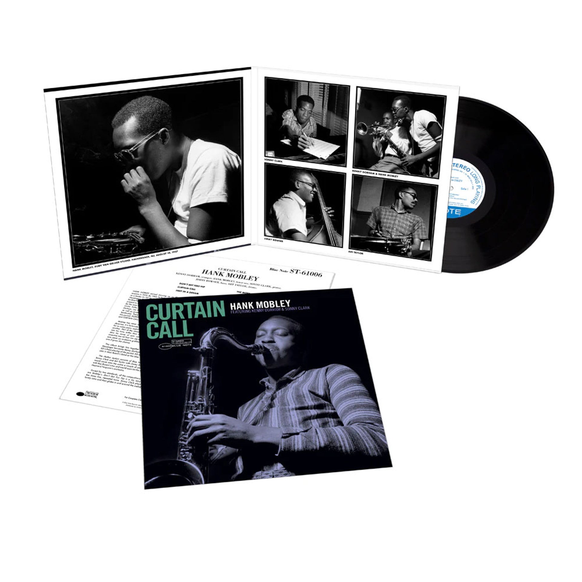 Hank Mobley Featuring Kenny Dorham & Sonny Clark – Curtain Call (Blue Note) (Arrives in 30 Days)