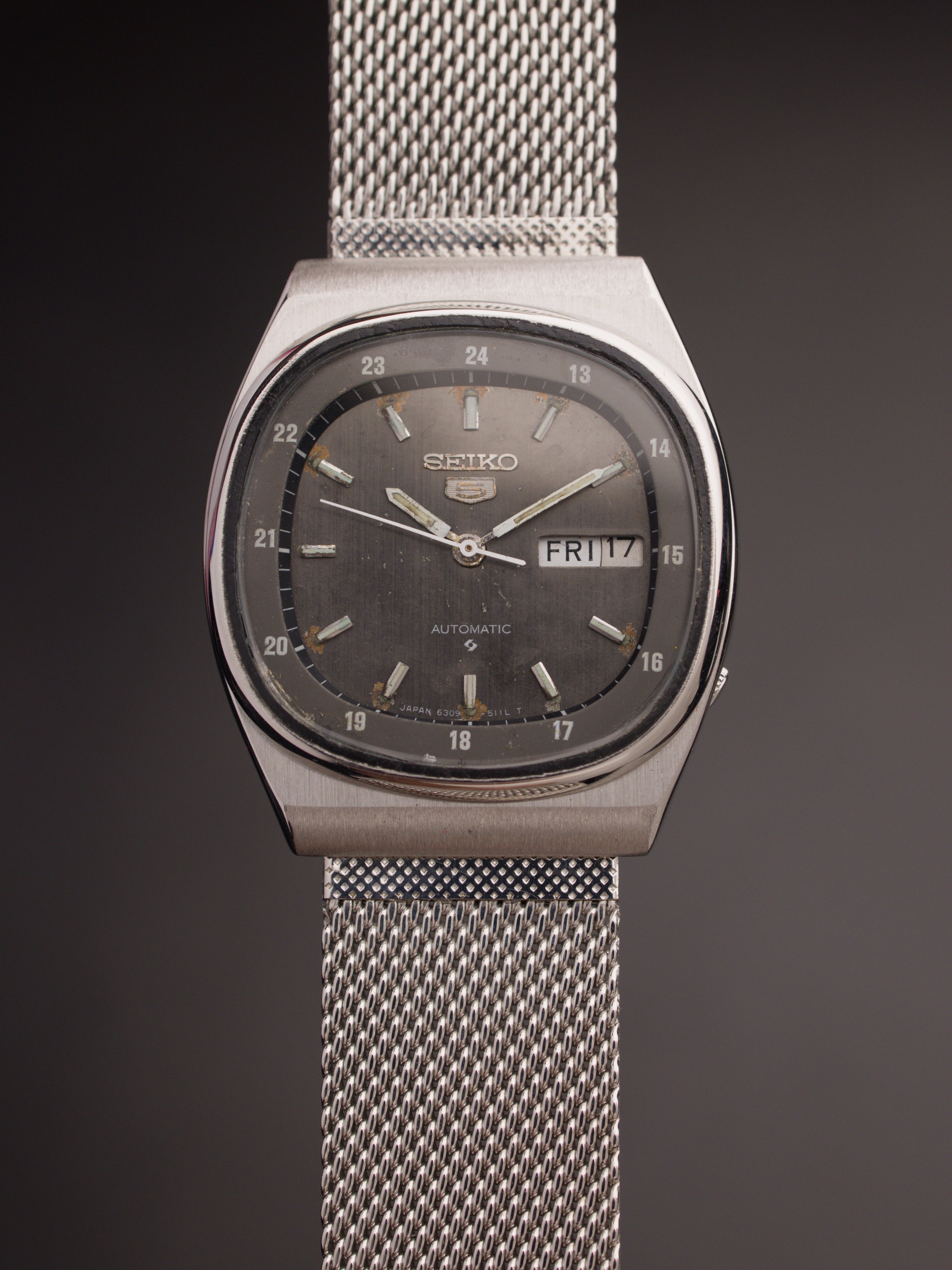 Seiko 5 Day Date (Ref. 930698/6309-5100) (36mm; Automatic)