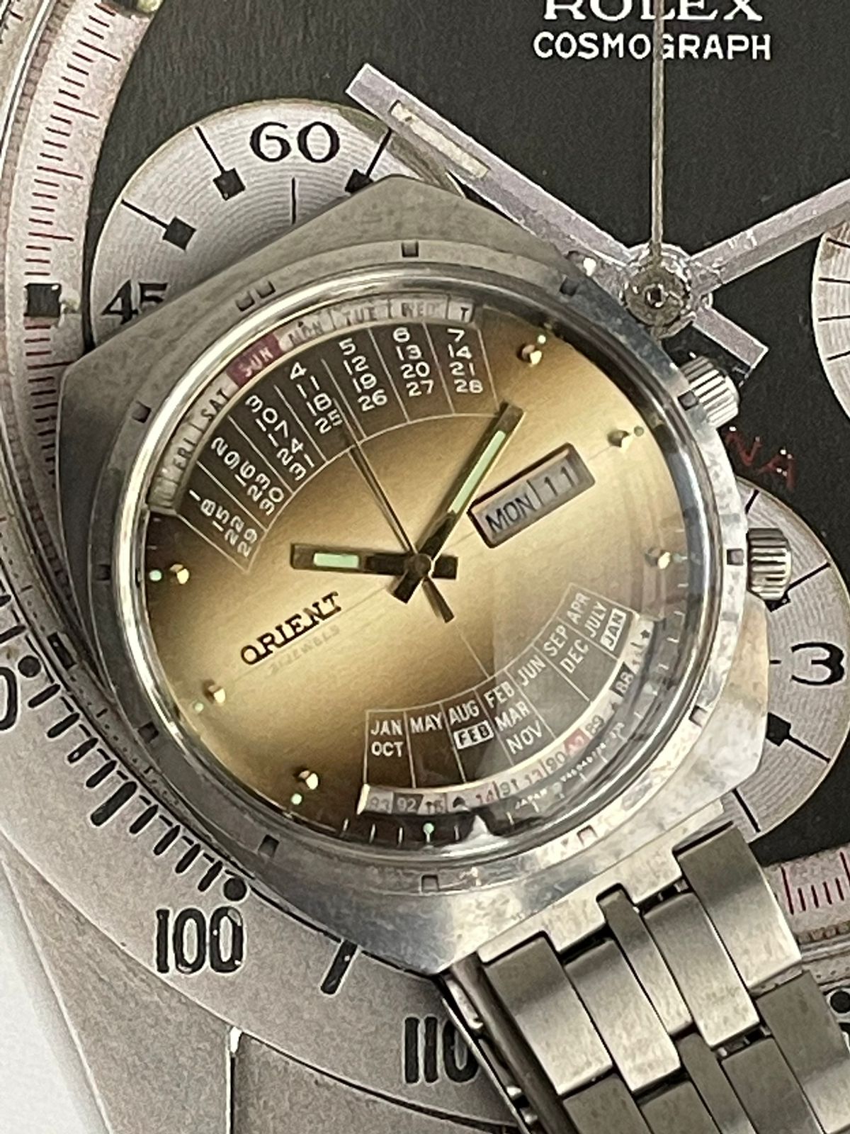 Orient , Multi year Calendar (1984)