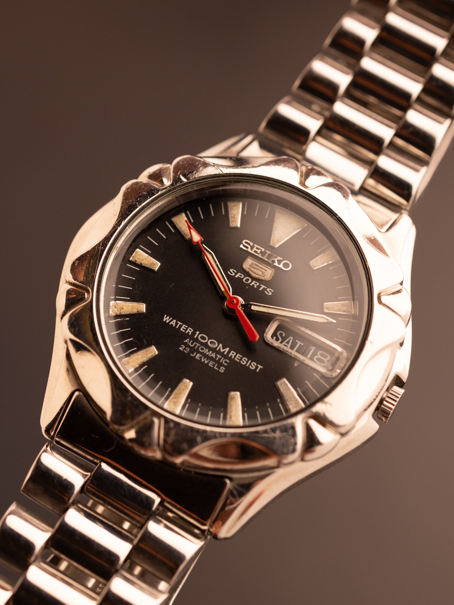 Seiko 5 Sports TBC Case (Ref. 7S36-00A0) (39mm; Automatic) (Rare)