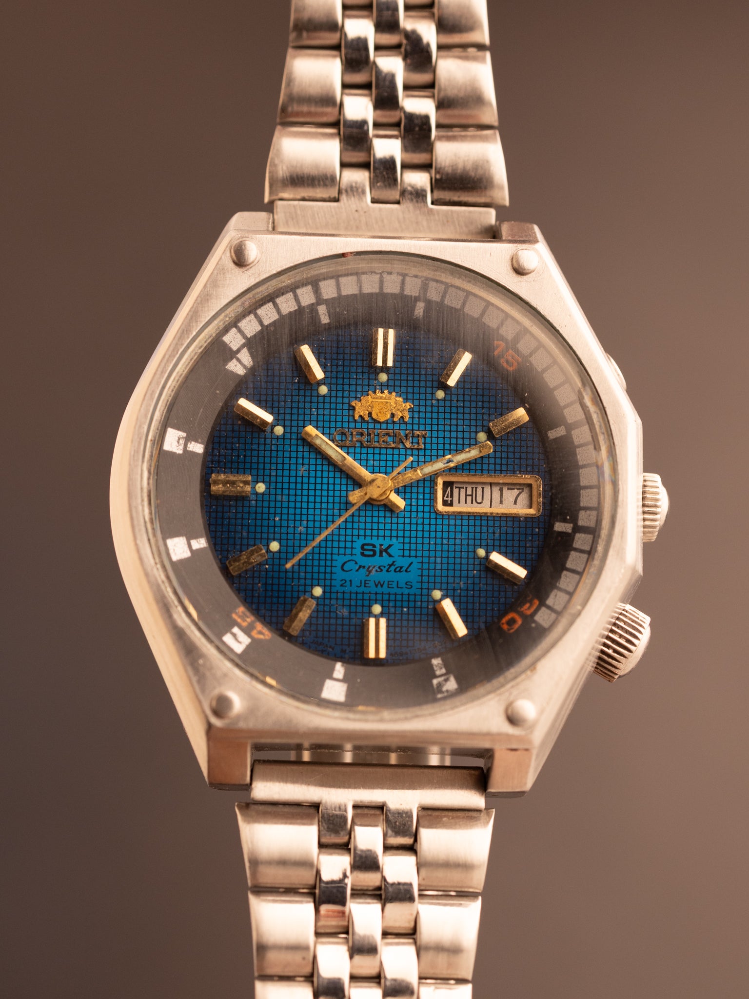 Orient Jumbo Sea King Crystal Blue Rare (Ref. TS469612A-7B) (42mm