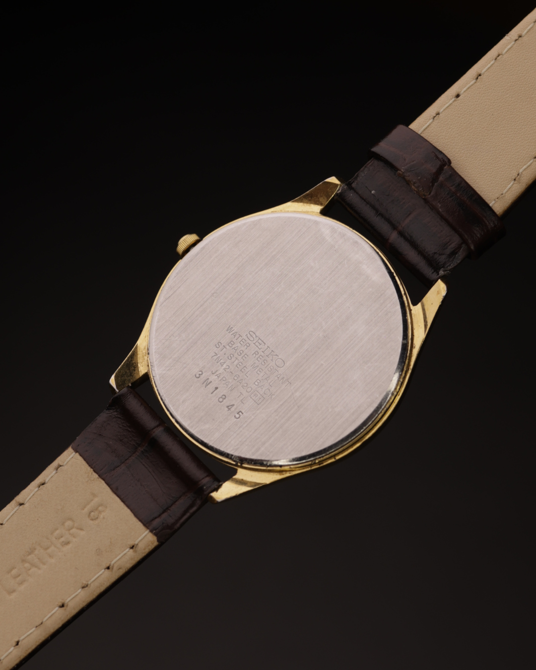 Seiko Vintage Quartz Watch | Gold-Tone | Japan Made | 1980s