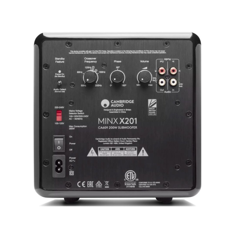 Cambridge Audio Minx X201 Subwoofer The Revolver Club The - Main Image