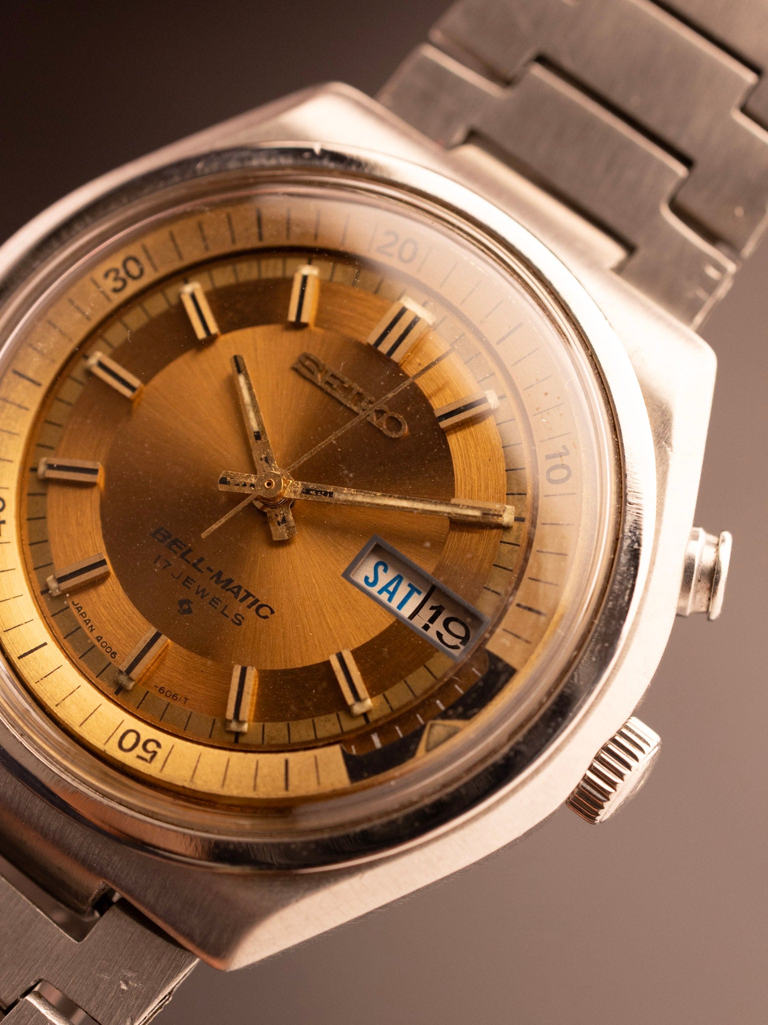 Seiko Bellmatic JDM Super Mint 6N3618 (Ref. 4006-6040) (34mm; Automatic) (Rare)
