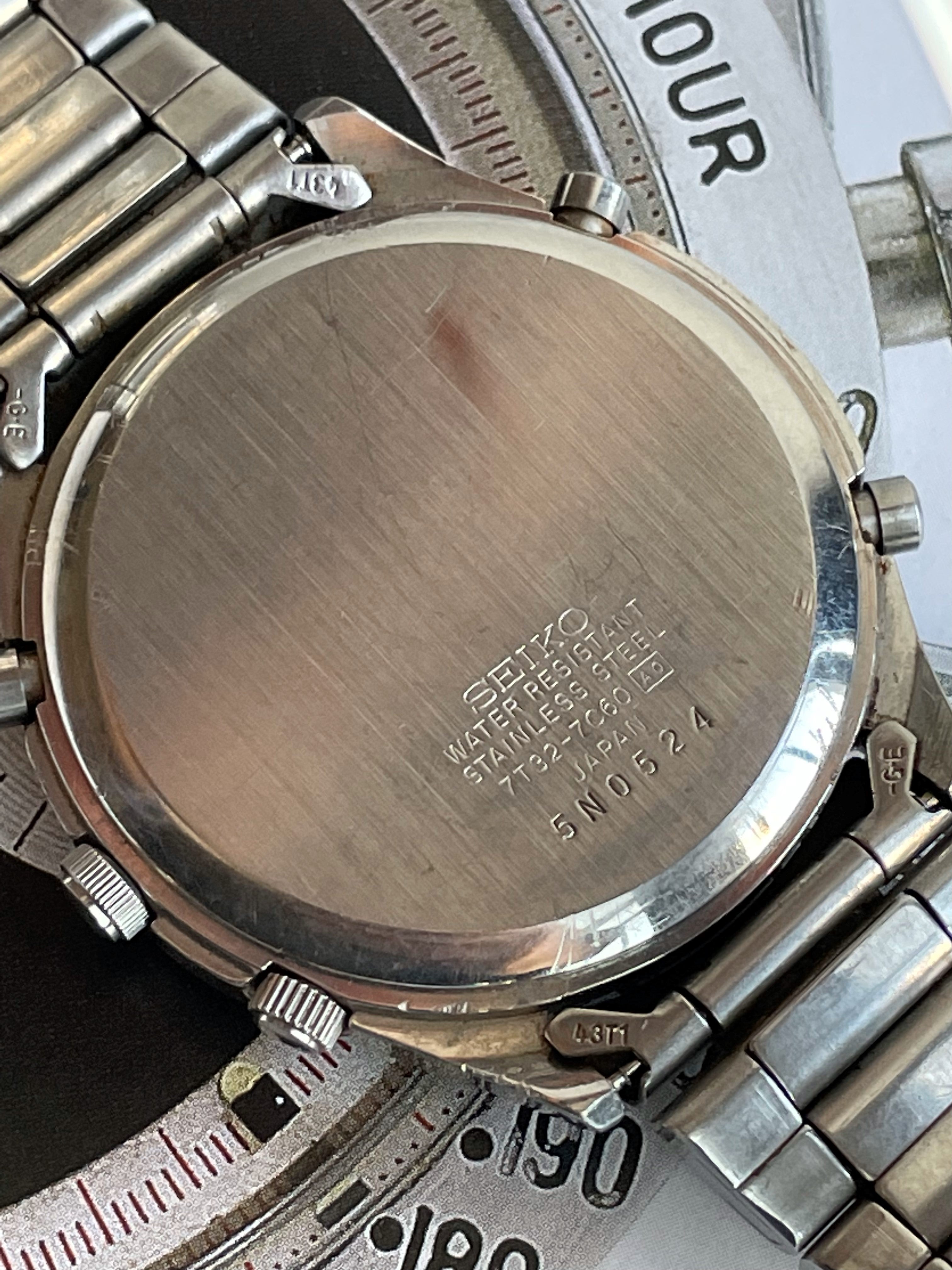 Seiko - Panda Chronograph (Serviced)