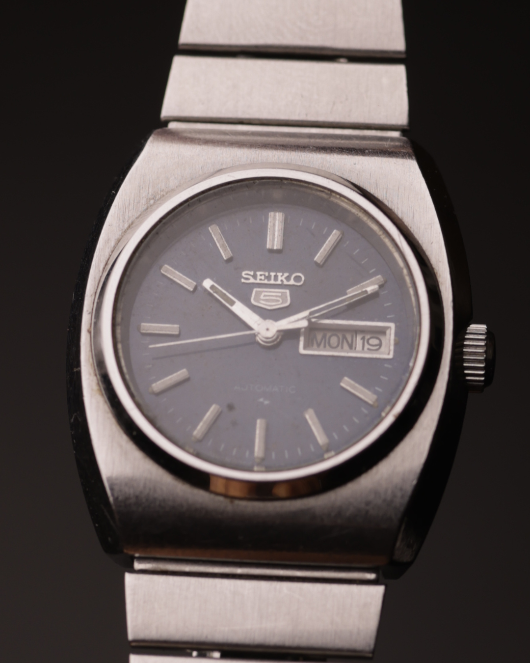 Seiko 5 2206-4050 Vintage Automatic Watch | Japan Made | Day-Date | 1970s