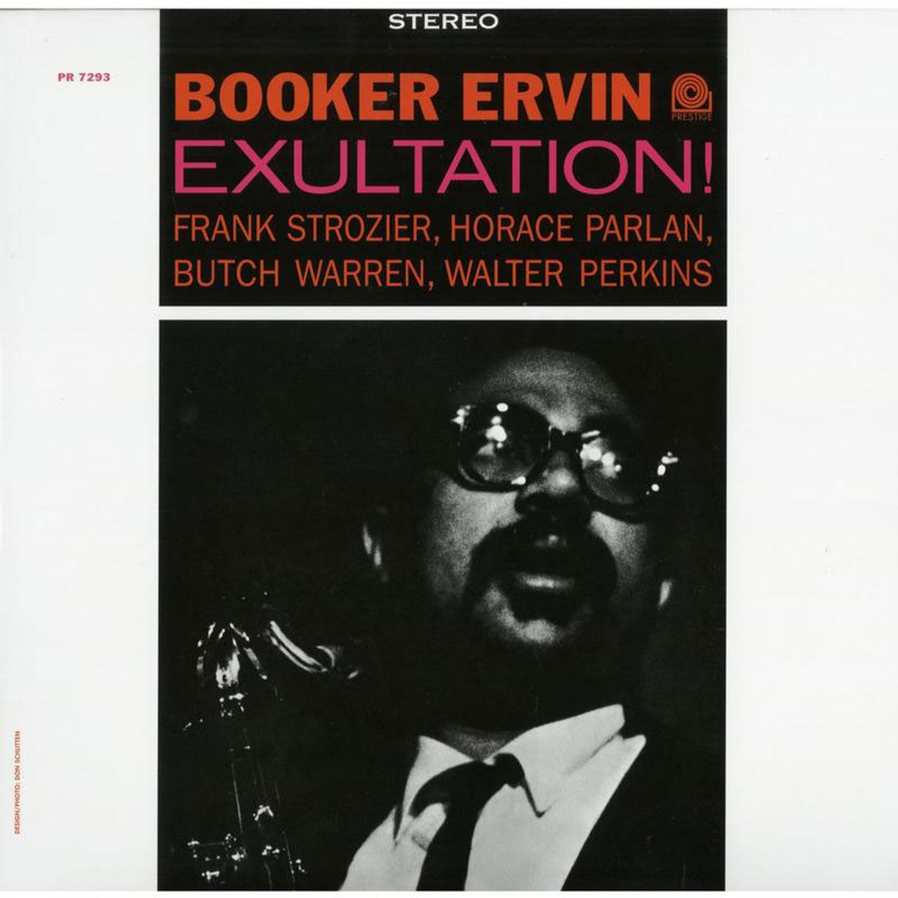 Booker Ervin - Exultation! (Analogue Pressing) (Arrives In 30 Days)