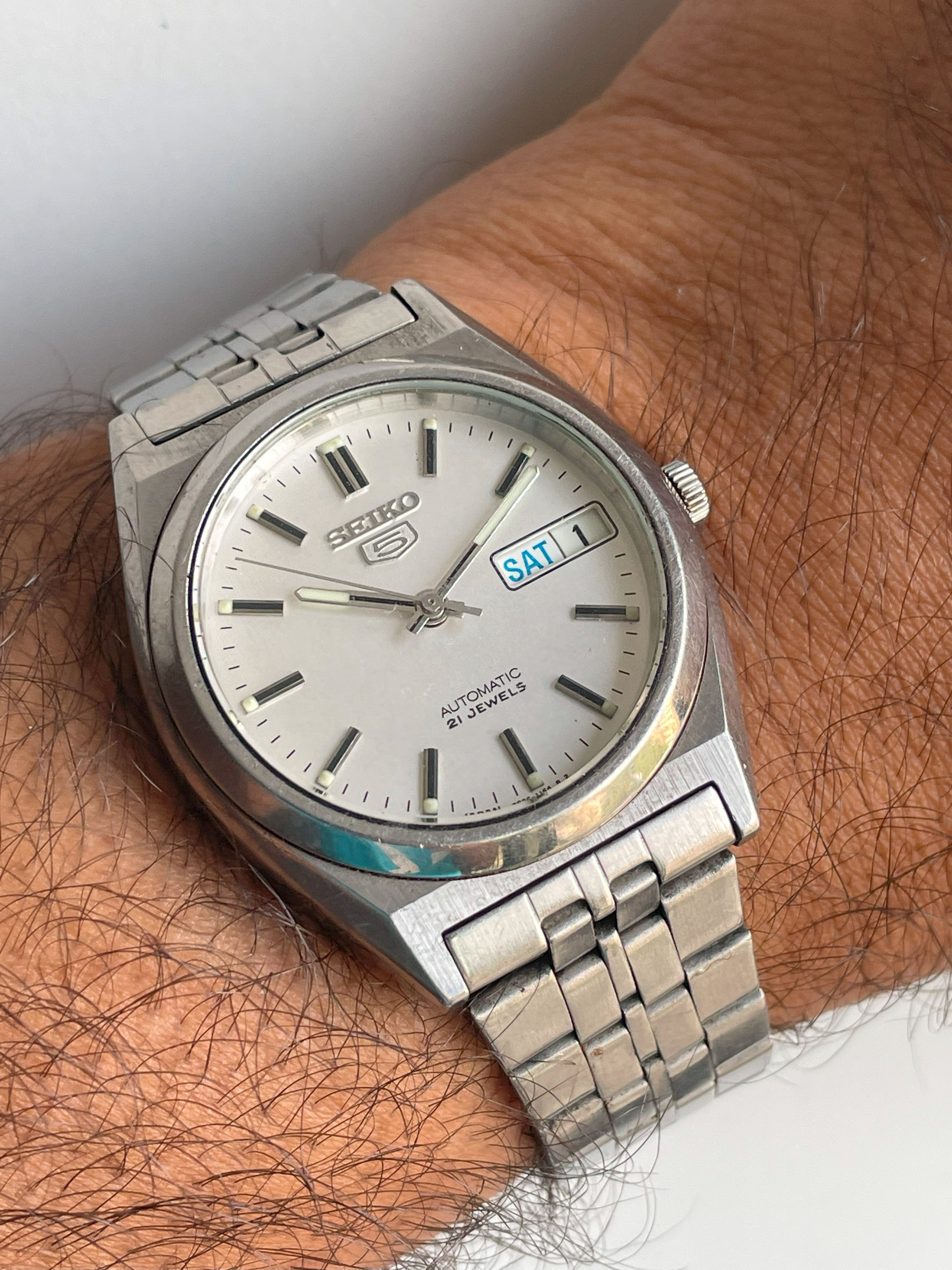 Seiko - 5 (White)
