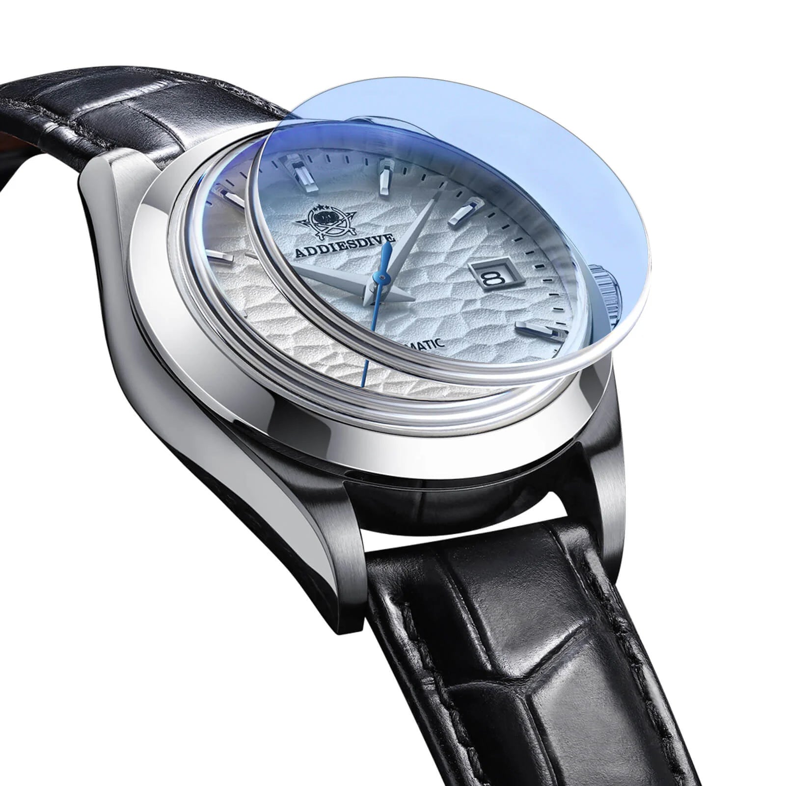 ADDIESDIVE 39mm Retro Mechanical Men Watch AD2118