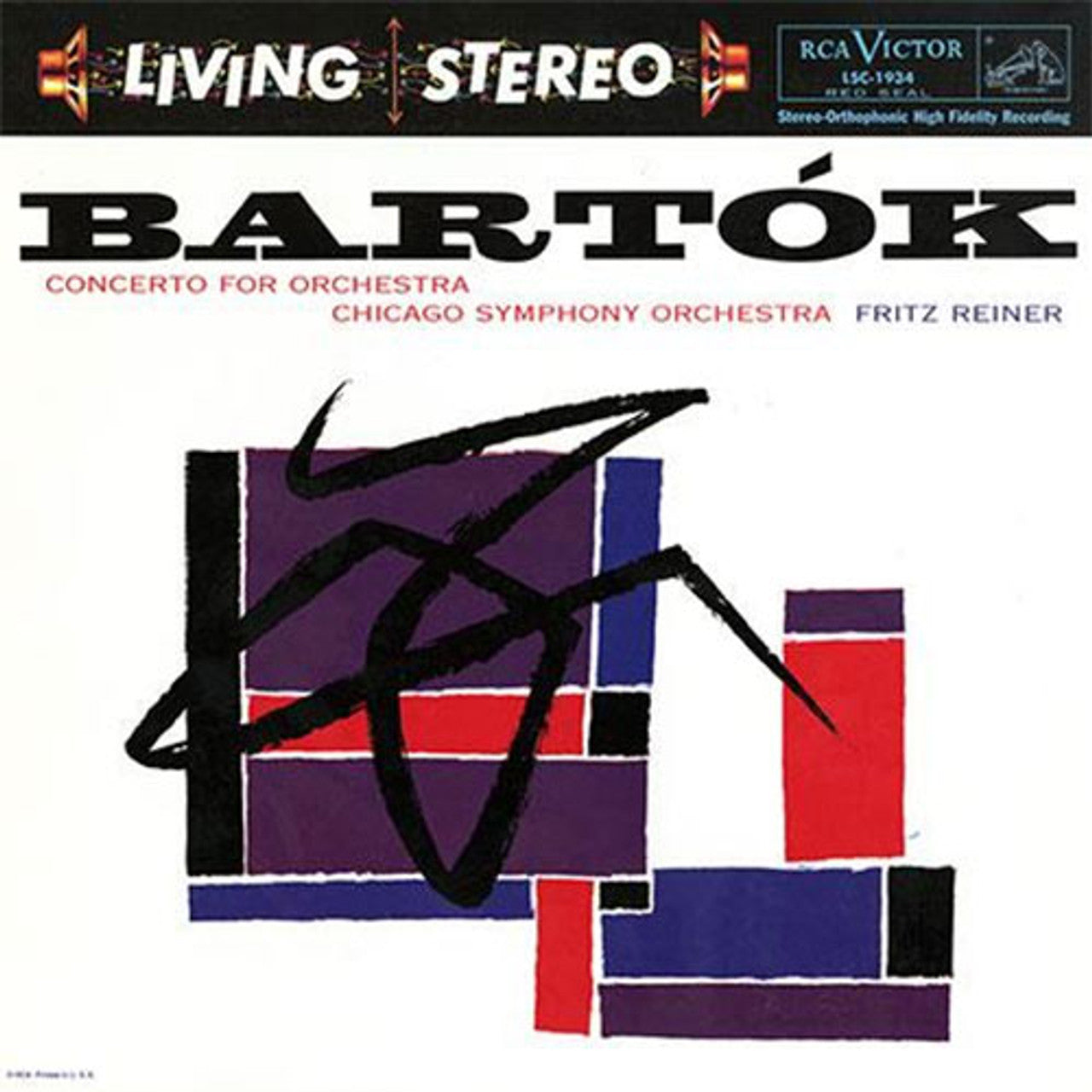 Fritz Reiner - Bartok Concerto for Orchestra (Analogue Pressing) (Arrives In 30 Days)