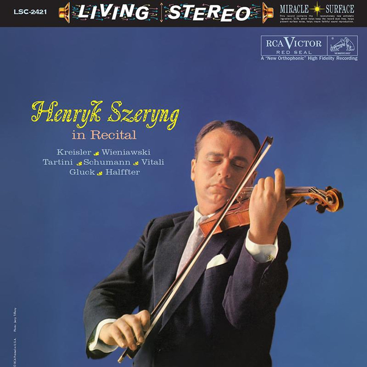 Henryk Szeryng - Henryk Szeryng in Recital (Analogue Pressing) (Arrives In 30 Days)