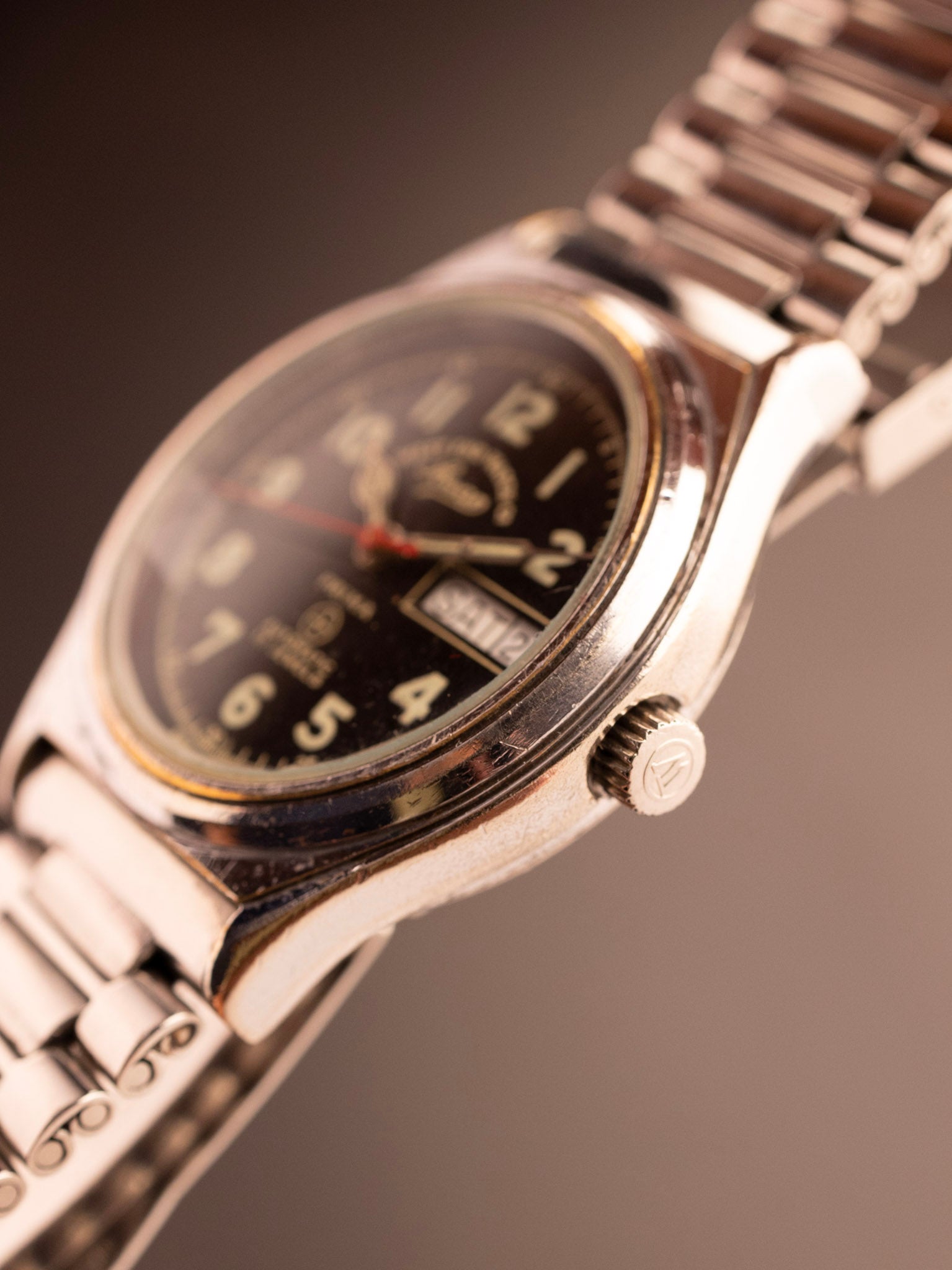 West End Sowar Prima Super Mint Arabic Lumed Numerals (Ref. G-5637 5039) (29mm; Automatic)