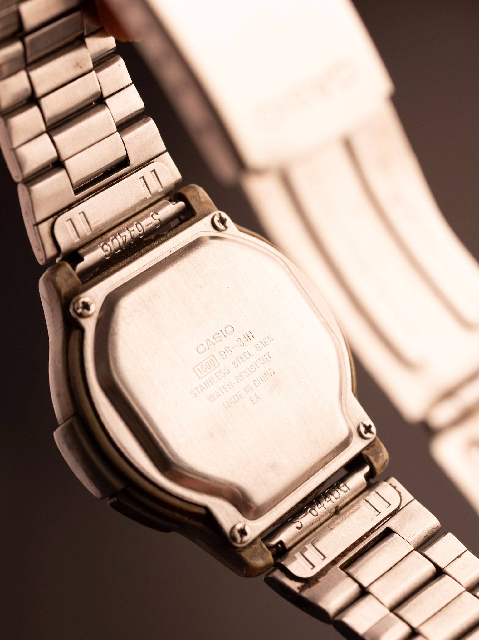 Casio DB-34H Data Bank Illuminator (Ref. 1600) (42mm; Digital)