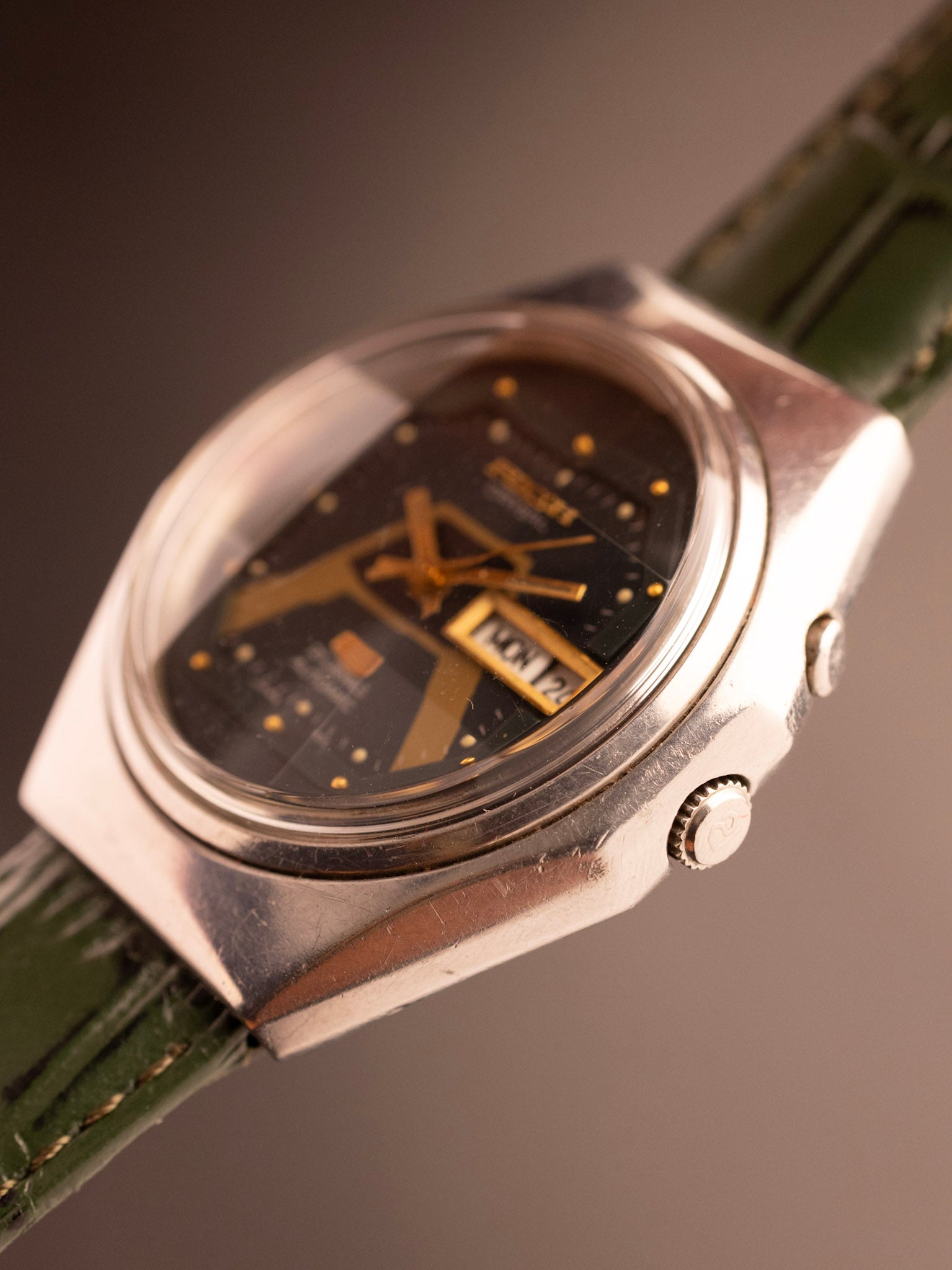 Ricoh Crystal 21 Jewels (Ref. 41461A) (33mm; Automatic) (Rare)