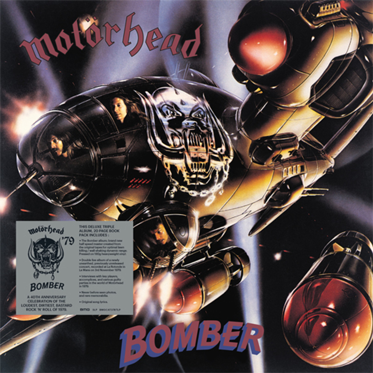 Motörhead – Bomber (Sanctuary) (Half Speed Mastered) (Arrives in 30 Days)