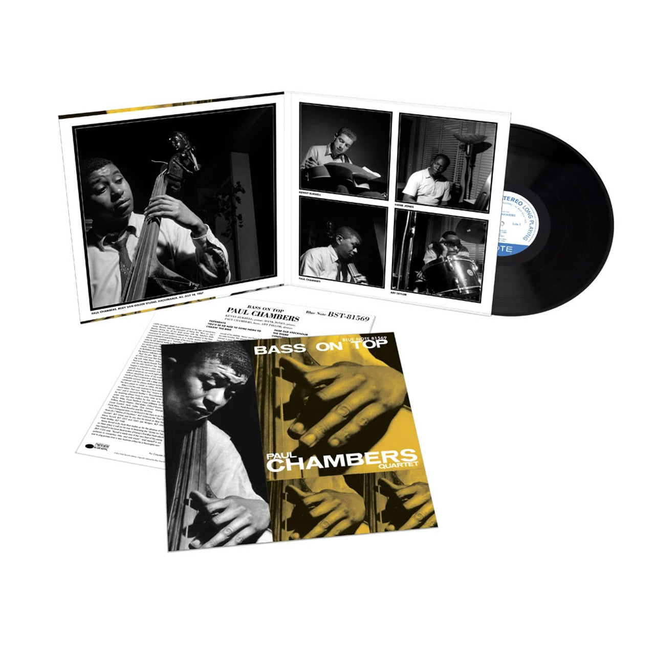 Paul Chambers Quartet – Bass On Top (Blue Note) (Arrives in 30 Days)
