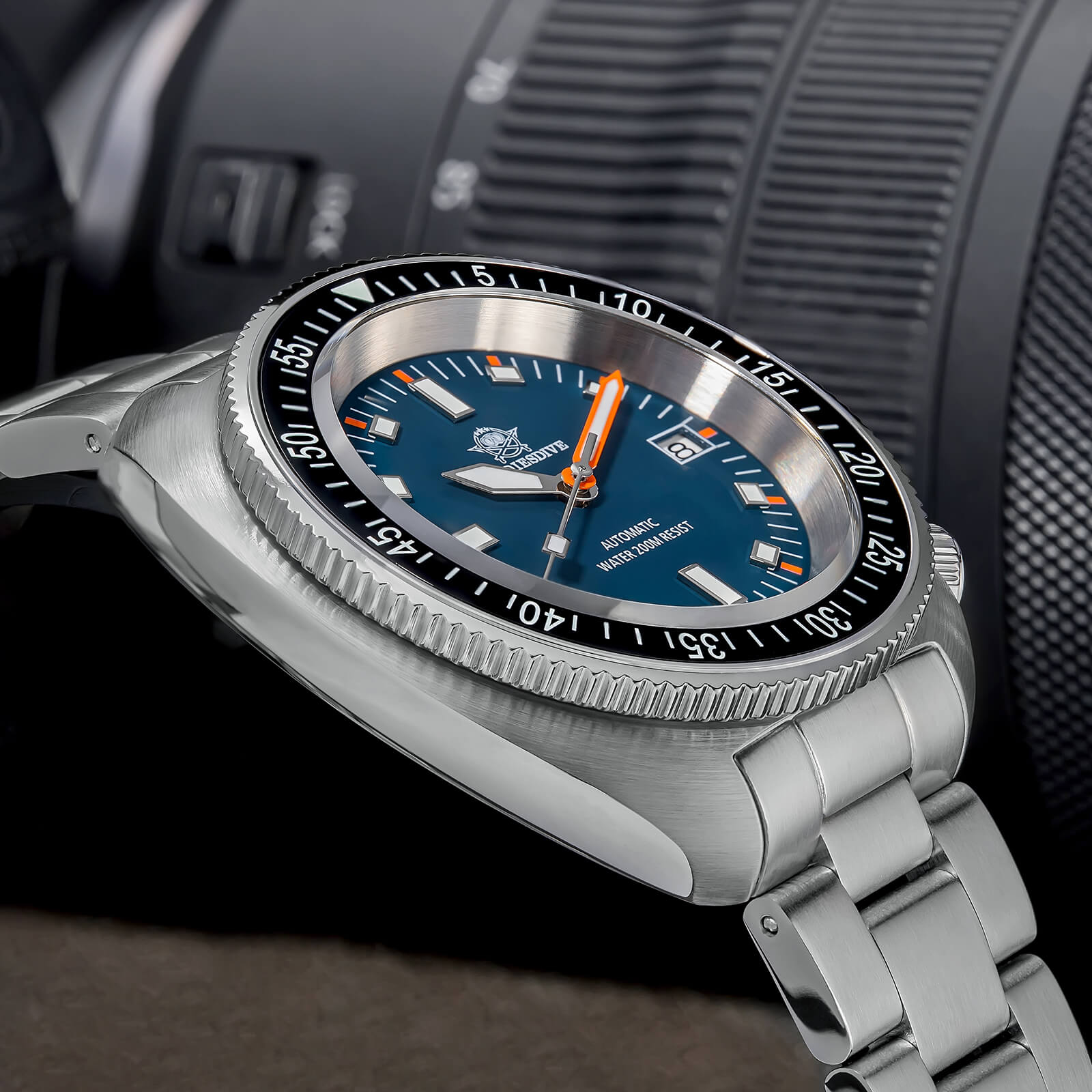 ★Flash Sale★ADDIESDIVE Retro Captain Willard Dive Watch AD2081