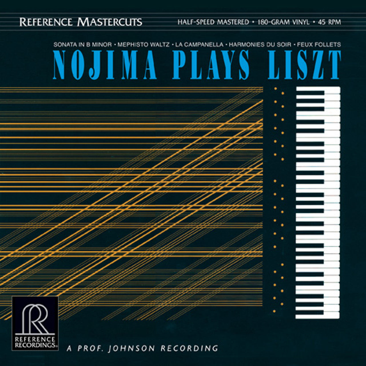 Liszt, Minoru Nojima – Nojima Plays Liszt (Reference Recordings) (Half Speed Mastered) (Arrives in 30 Days)
