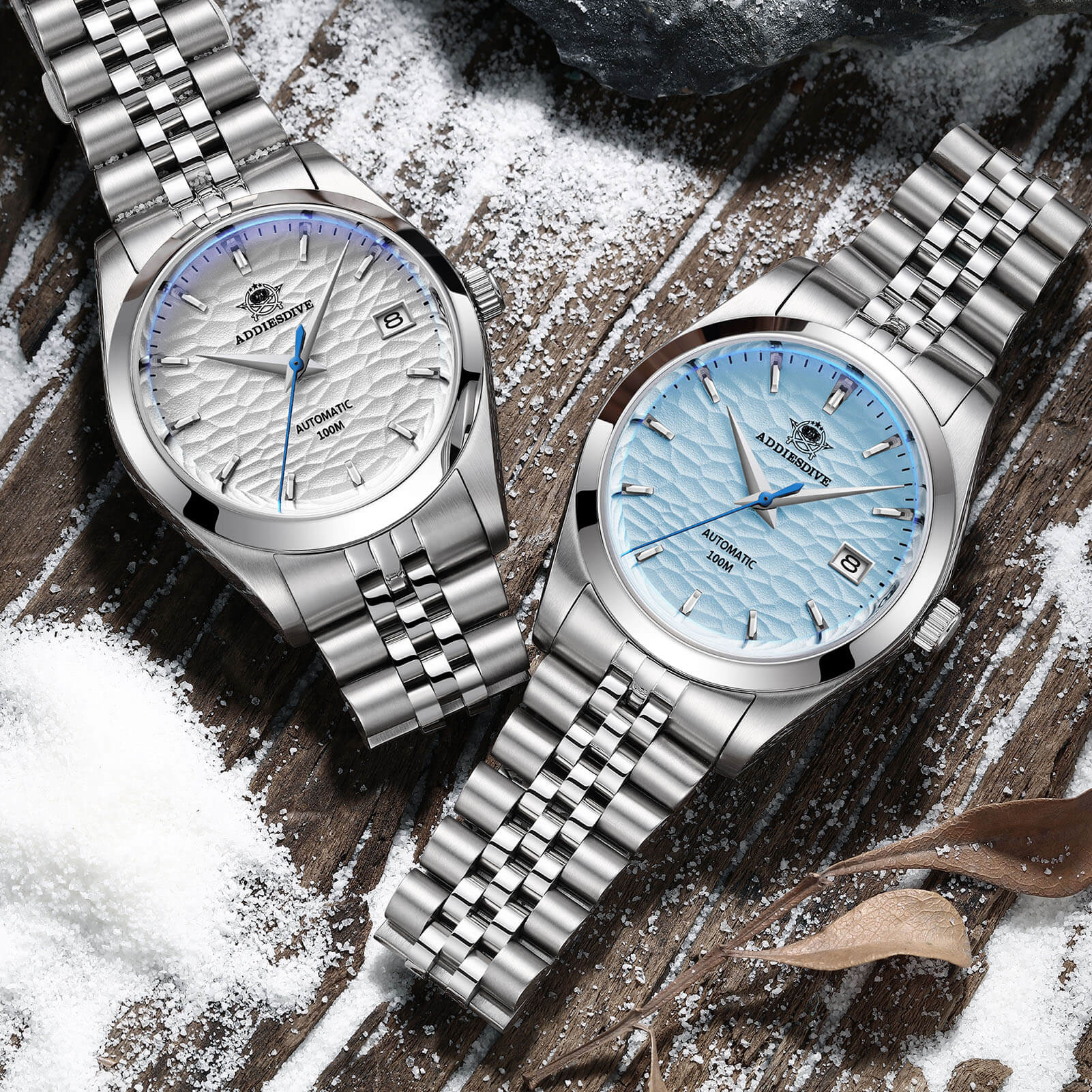 ★Holiday Sale★ADDIESDIVE 39mm Retro Mechanical Men Watch AD2118