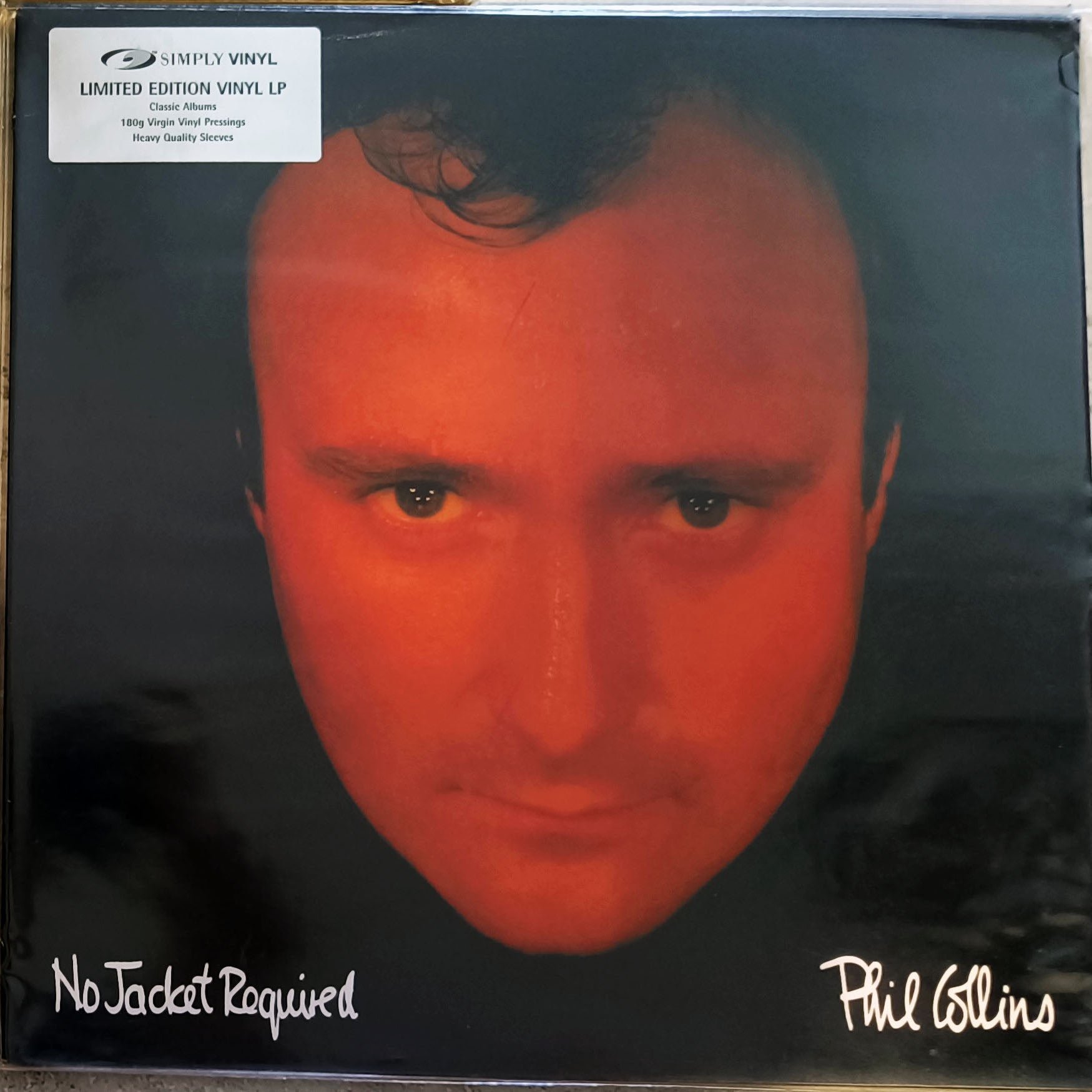 Phil Collins - No Jacket Required (Used Vinyl - NM) HN Marketplace (Quick Ship)