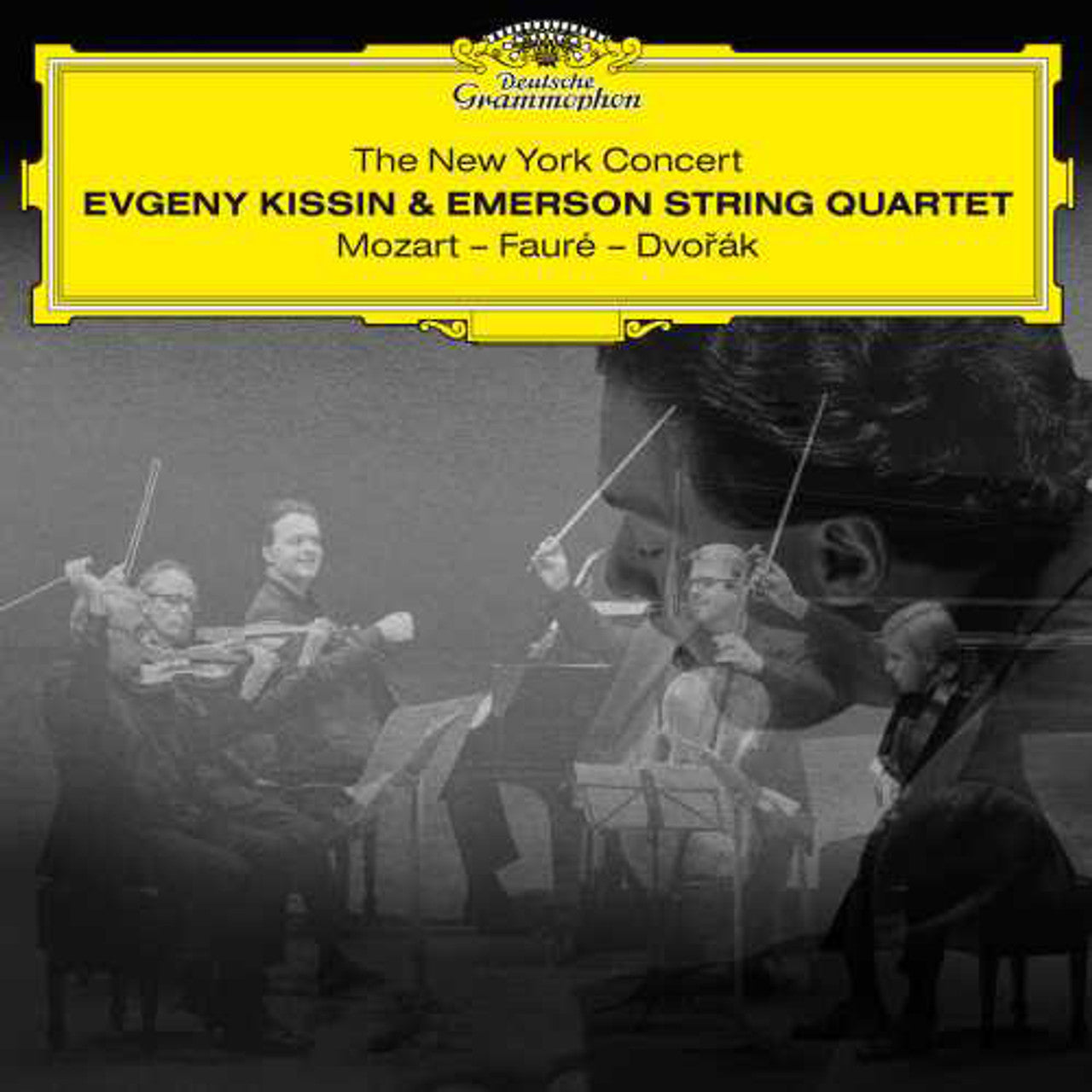 Yevgeny Kissin Evgeny Kissin Emerson String Quartet – The New York Concert. Mozart - Faure - Dvorak (Deutsche Gramophone) (Arrives in 30 Days)