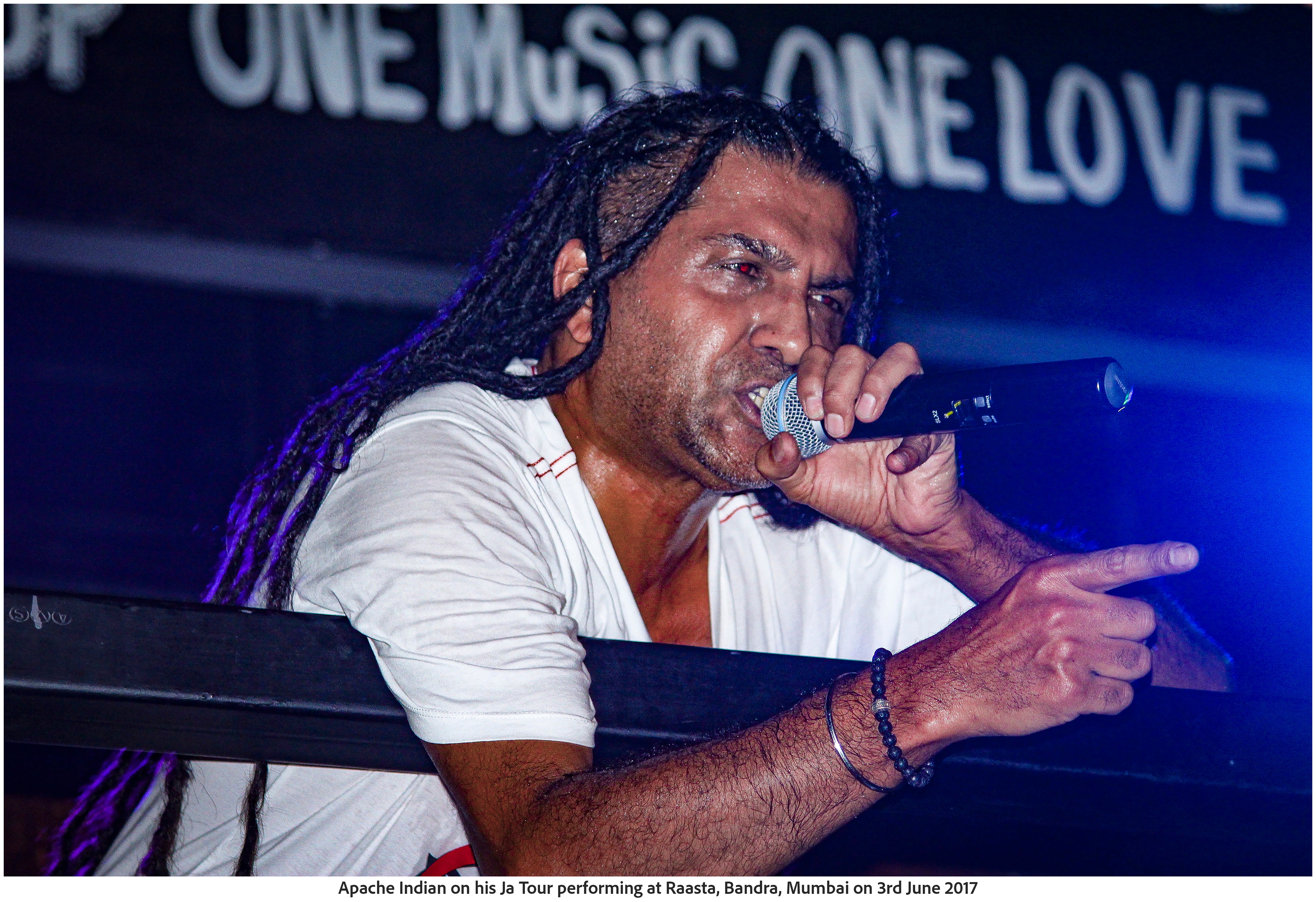 Apache Indian on his Ja Tour performing at Raasta, Bandra, Mumbai on 3rd June 2017 (Photo Frame)
