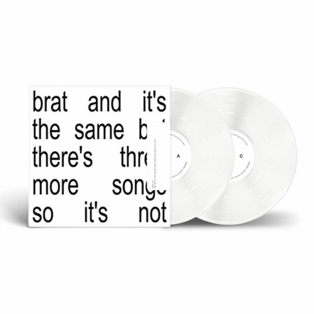 Charli Xcx - Brat & It'S The Same But There'S Three More Songs So It'S Not (Gatefold White) (Arrives in 21 Days)