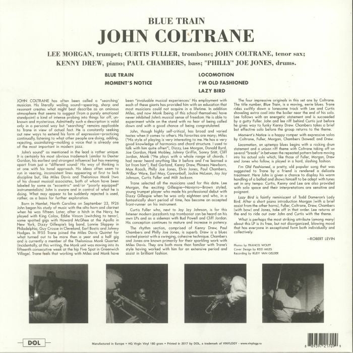 John Coltrane – Blue Train (Quick Ship)