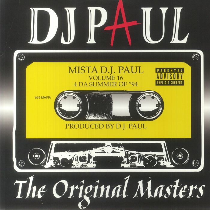 DJ PAUL	- Vol 16: The Original Masters 4 Da Summer of '94 (Special Edition) (Arrives in 21 days)
