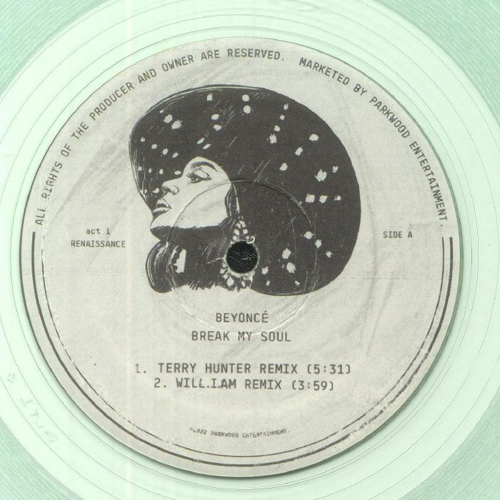 BEYONCE – Break My Soul (remixes) (Arrives in 21 days)