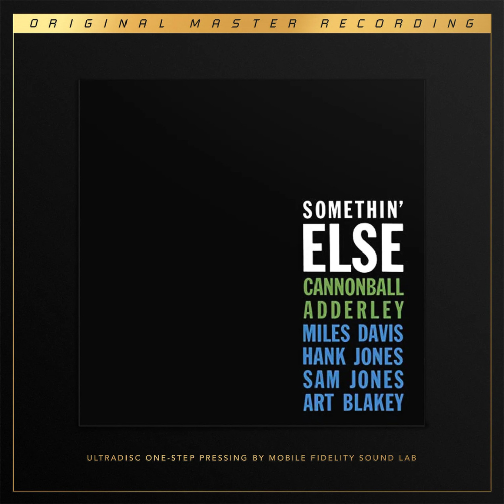 Cannonball Adderley – Somethin' Else (MOFI Pressing) (Arrives In 30 Days)