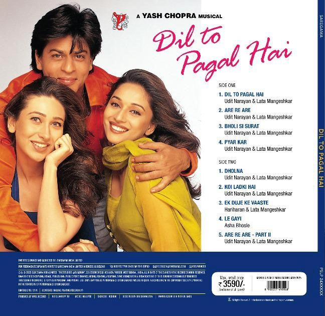 Various - Dil To Pagal Hai (Arrives in 7 Days)