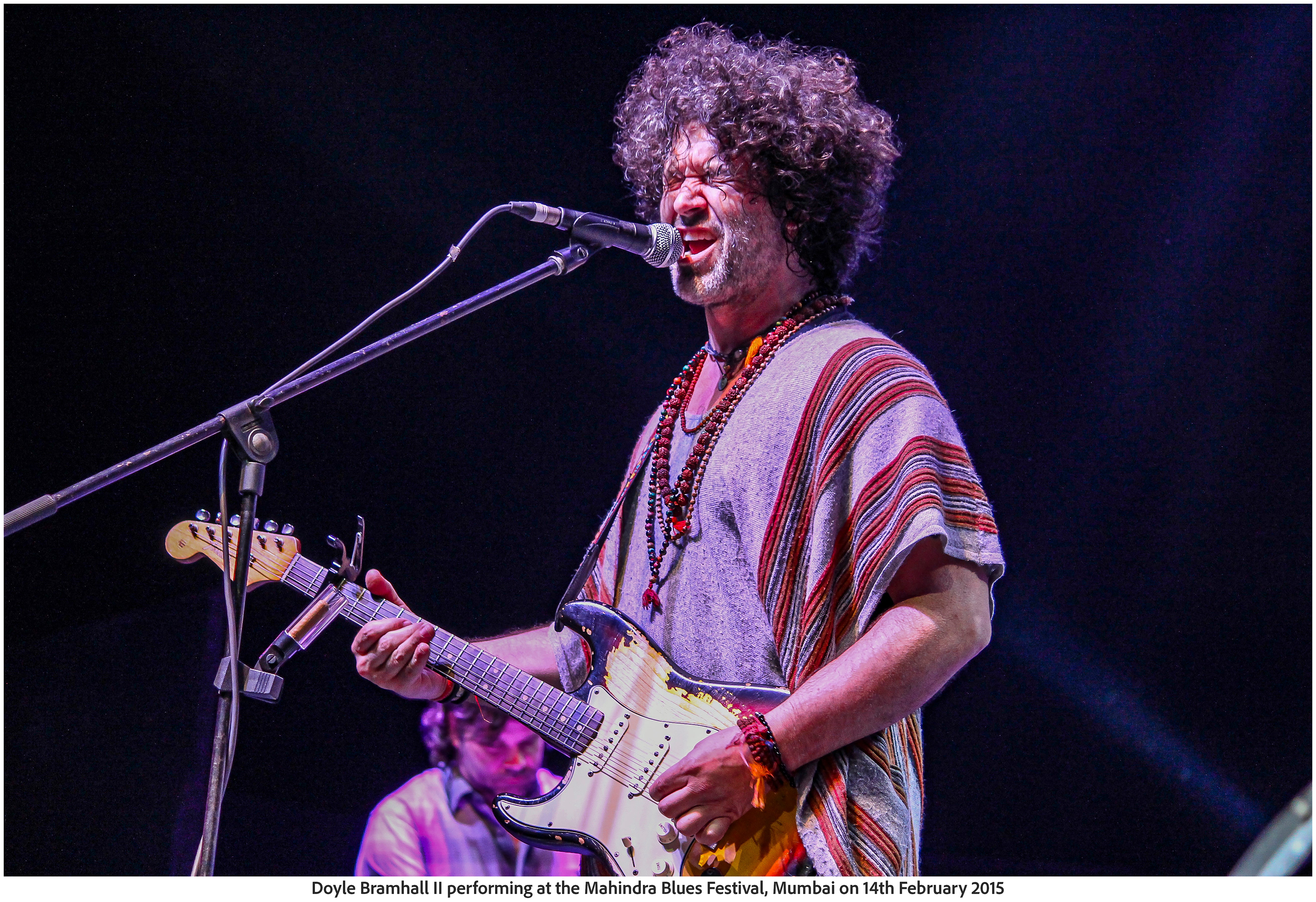 Doyle Bramhall II performing at the Mahindra Blues Festival, Mumbai on 14th February 2015 (Photo Frame)