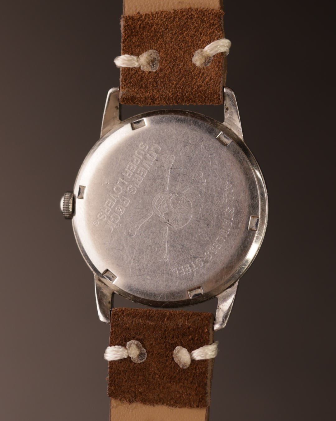 Vintage Elgin "Henri Sandoz & Fils" 17 Jewels | Swiss Manual Wind | 1960s Stainless Steel