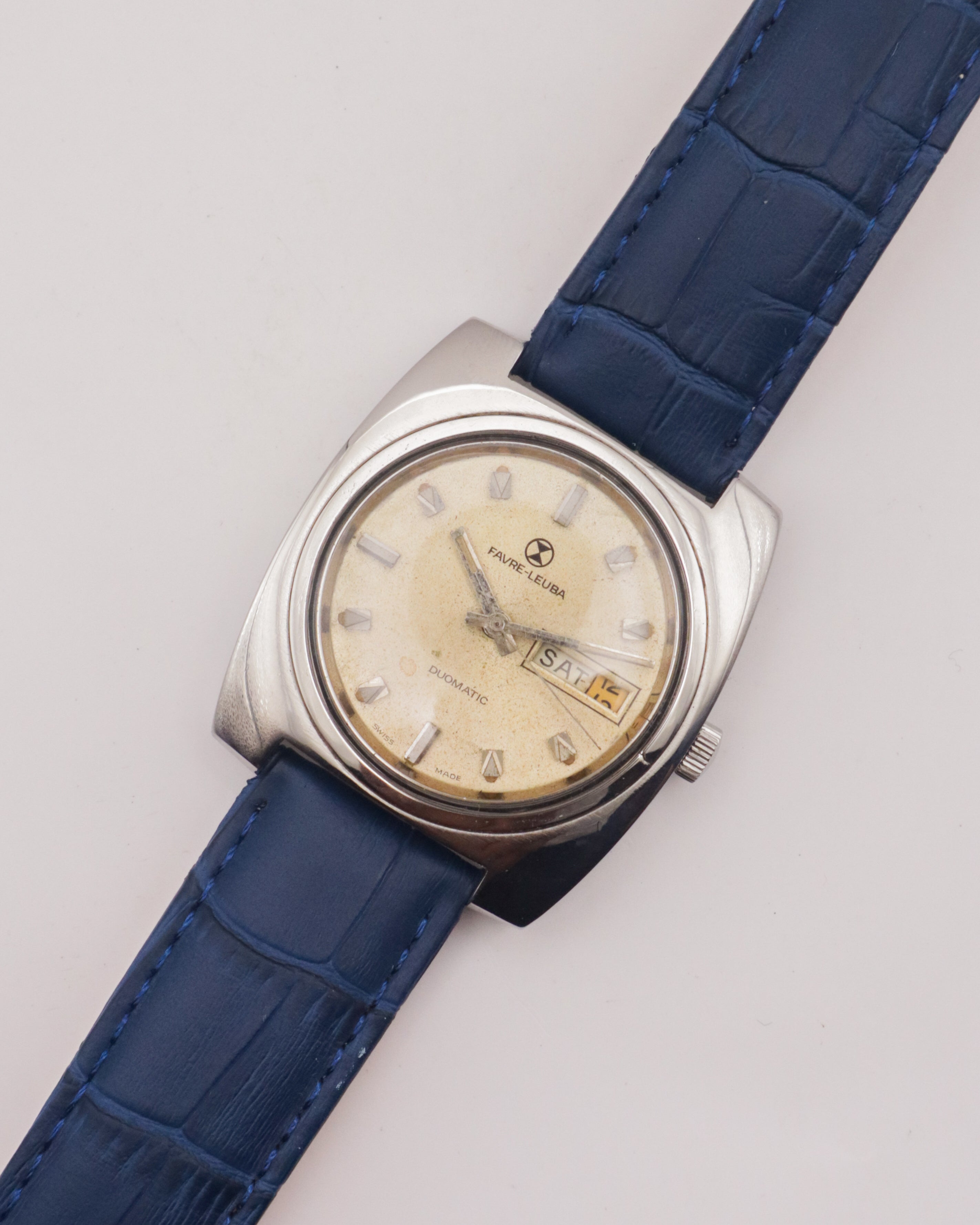 Favre Leuba Duomatic XL ( push in date change )