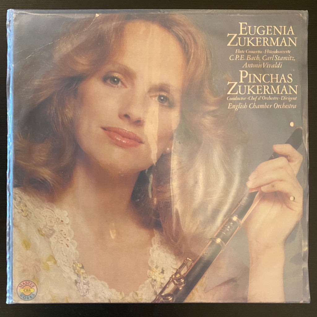 Eugenia Zukerman — C.P.E. Bach, Carl Stamitz, Antonio Vivaldi — Pinchas Zukerman - English Chamber Orchestra – Flute Concertos · Flötenkonzerte (Used Vinyl - VG) MD Marketplace