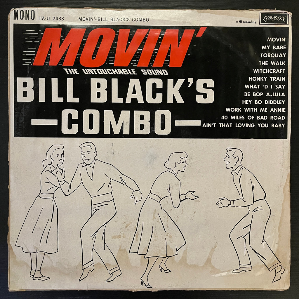 Bill Black's Combo – Movin' (Used Vinyl - VG) RR Marketplace
