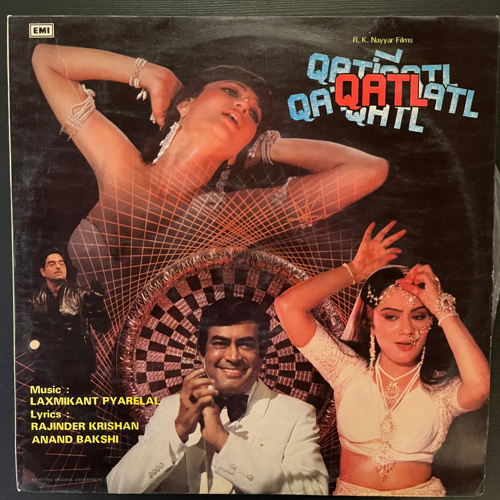 Laxmikant Pyarelal, Rajinder Krishan, Anand Bakshi – Qatl (Used Vinyl - VG+) VT Marketplace