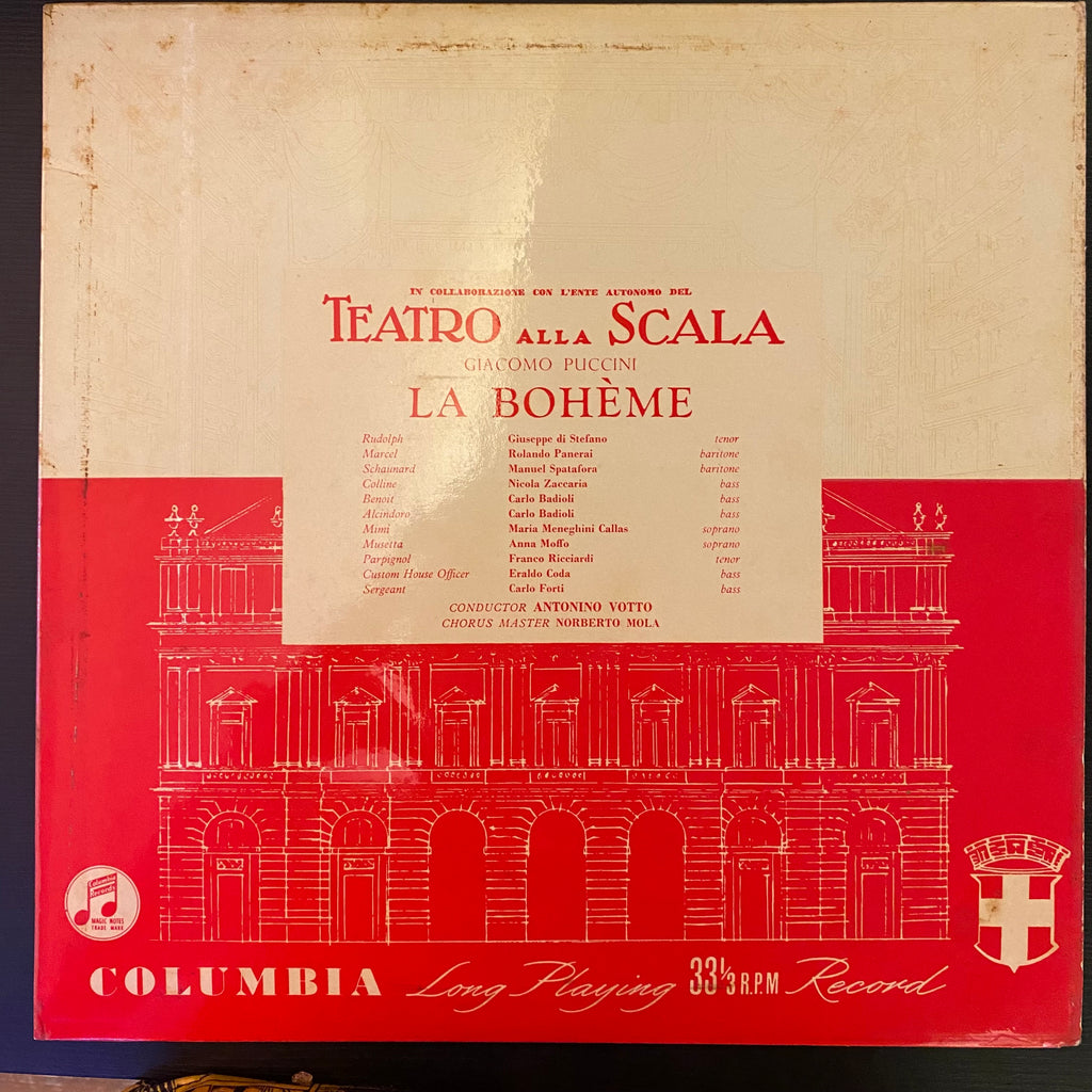 Giacomo Puccini, Giuseppe di Stefano, Maria Callas, Antonino Votto – La Boheme - Record 2 (Used Vinyl - VG) SC Marketplace