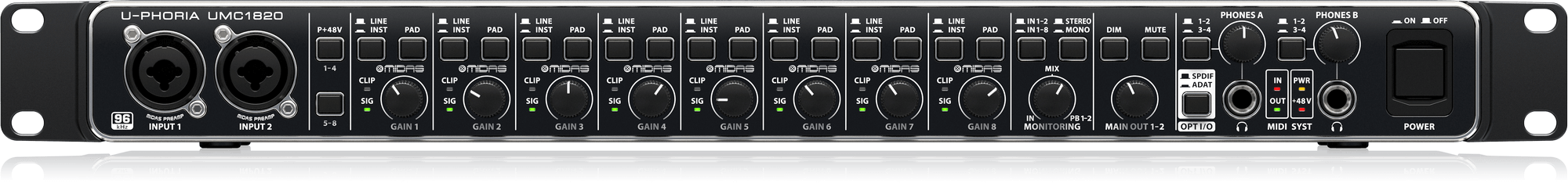 Behringer U Phoria UMC1820