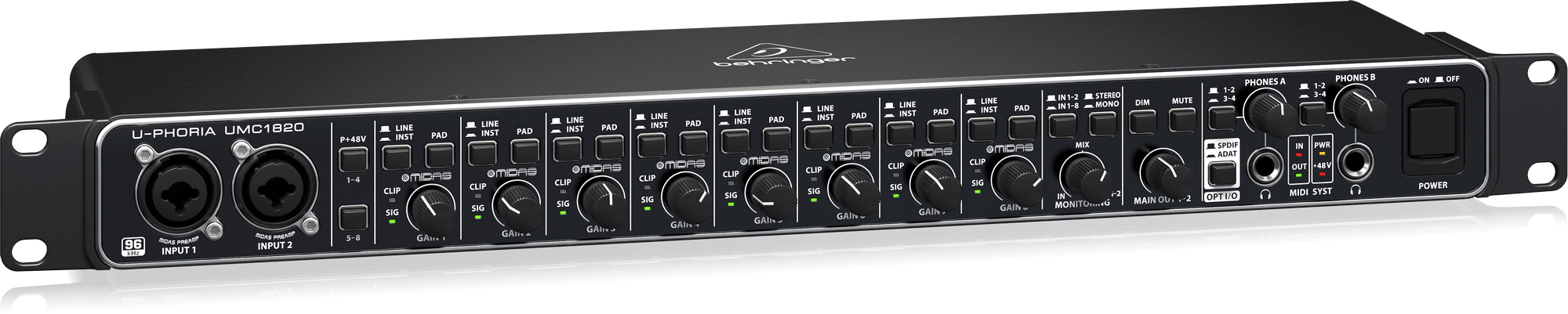 Behringer U Phoria UMC1820