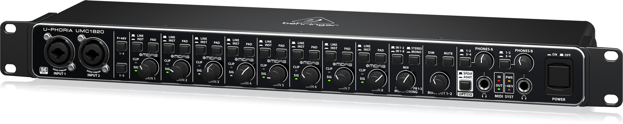 Behringer U Phoria UMC1820