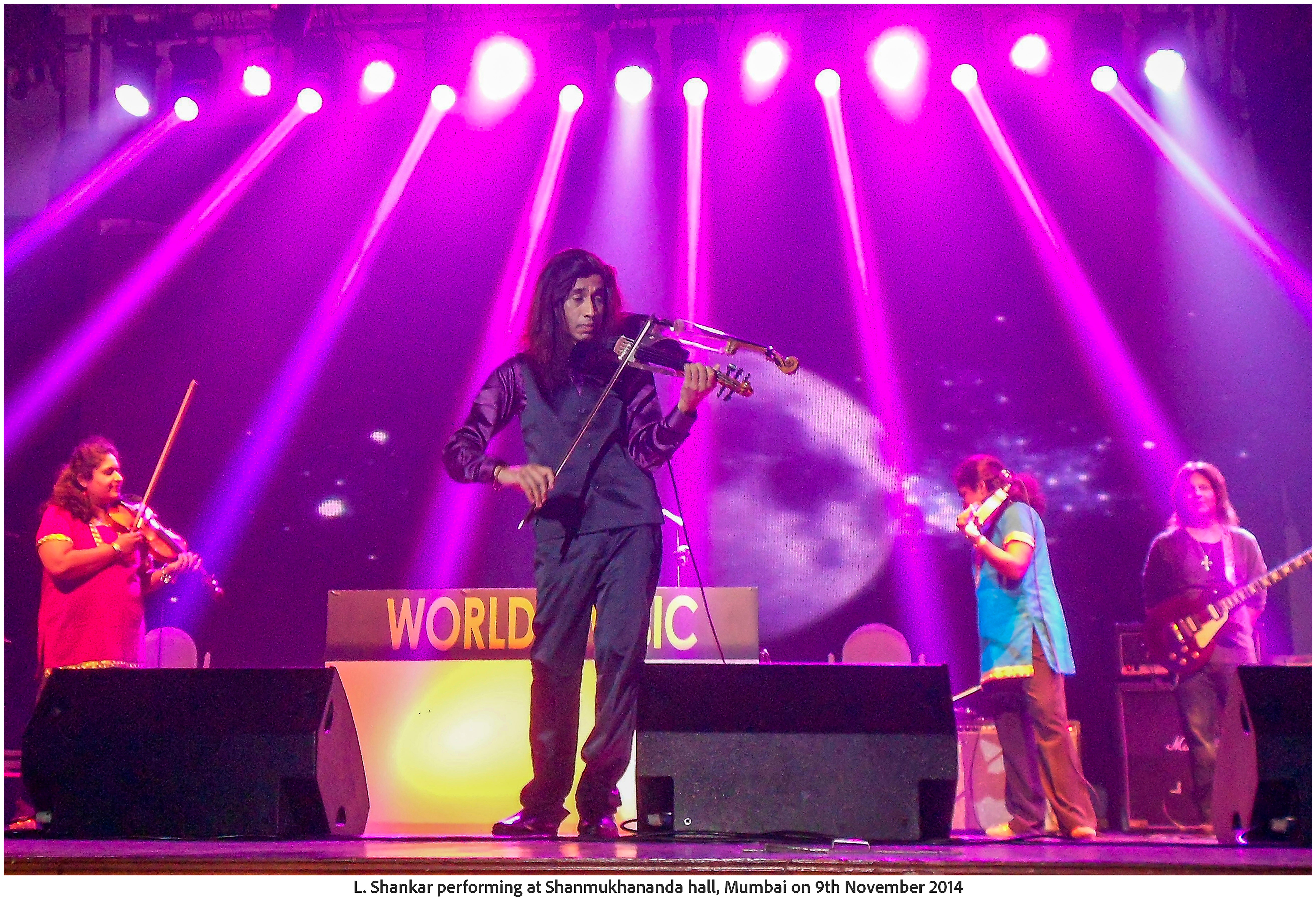 L. Shankar performing at Shanmukhananda hall, Mumbai on 9th November 2014 (Photo Frame)