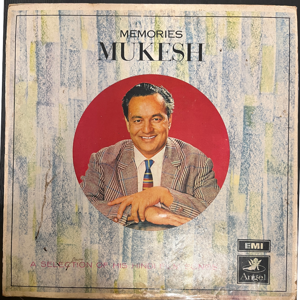Mukesh – Memories Mukesh (A Selection Of His Hindi Film Songs) (Used Vinyl - VG+) NJ Marketplace