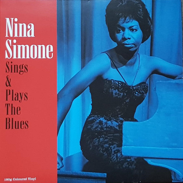 Nina Simone - Sings & Plays the Blues vinyl LP record cover